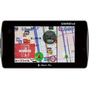 GWR81SD ユピテル GPS内蔵 レーダー探知機 YUPITERU Super Cat [GWR81SD]★9/24am9:59迄★ポイント3倍／Facebookいいね(新ルール)P5倍★