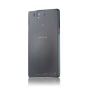 TR-UTXPZ-BK01 トリニティ Xperia Z（SO-02E）用超薄型0.35mmカバーセット（透明ブラック） 0.35 Ultra Thin Cover Set for Xperia Z [TRUTXPZBK01]