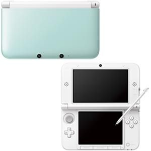 ニンテンドー3DS　LL本体　ミント×ホワイト  任天堂 [SPR-S-MAAAミント]