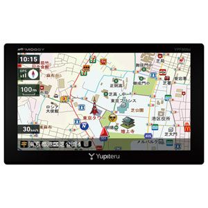 YPF868SI ユピテル 8.0型　地デジ(12セグ)+ワンセグチューナー内蔵　ポータブルナビゲーション YUPITERU　MOGGY [YPF868SI]★9/4am9:59迄P3倍★9/4am1:59迄Facebookいいね(新ルール)P5倍★