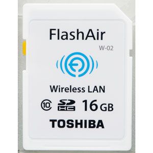 SD-WC016G 東芝 無線LAN搭載SDHCメモリカード 16GB Class10 FlashAir [SDWC016G]★7/16am9:59迄★ポイント2倍／Facebookいいね+エントリーでP5倍★