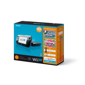 Wii U すぐに遊べるファミリープレミアムセット　クロ  任天堂 [WUP-S-KAFS]