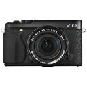 FX-E2B/1855KIT【税込】 富士フイルム デジタル一眼カメラ「X-E2」ズームレンズキット（ブラック） FUJIFILM X-E2 [FXE2B1855KIT]【返品種別A】【送料無料】【RCP】