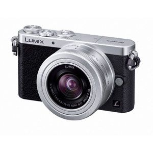 DMC-GM1K-S【税込】 パナソニック デジタル一眼カメラ「GM1」レンズキット（シルバー） Panasonic LUMIX DMC-GM1 [DMCGM1KS]【返品種別A】【送料無料】【RCP】