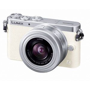 DMC-GM1K-W【税込】 パナソニック デジタル一眼カメラ「GM1」レンズキット（ホワイト） Panasonic LUMIX DMC-GM1 [DMCGM1KW]【返品種別A】【送料無料】【RCP】