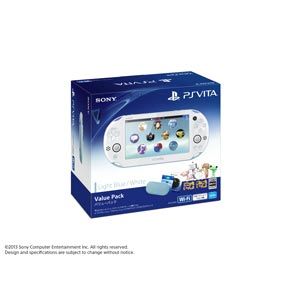 PlayStation Vita Value Pack ライトブルー/ホワイト  ソニー・コンピュータエンタテインメント [PCHJF-10013]★数量限定★