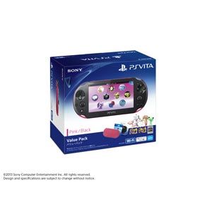 PlayStation Vita Value Pack ピンク/ブラック  ソニー・コンピュータエンタテインメント [PCHJF-10015]★数量限定★