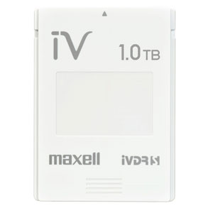 M-VDRS1T.E.B マクセル iVDR-S規格対応リムーバブル・ハードディスク　1.0TB　簡易包装パック maxell カセットハードディスク「iV（アイヴィ）」 [MVDRS1TEB]