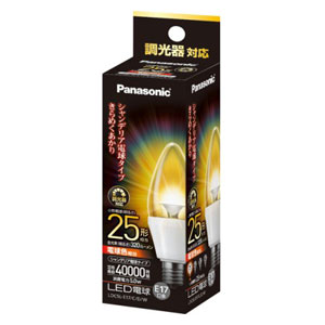LDC5L-E17/C/D/W【税込】 パナソニック LED電球 シャンデリア電球形 5.…...:jism:10942373