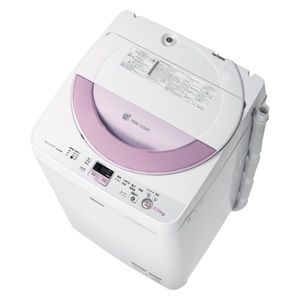 ES-G55NC-P シャープ 5.5kg 全自動洗濯機　ピンク系 SHARP ES-GE55N のJoshinオリジナルモデル [ESG55NCP]_