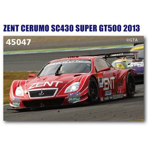 1/43 ZENT CERUMO SC430 SUPER GT500 2013 No.38 Champion  EBBRO [EB 45047 ZENT CERUMO 2013 38 Champion]