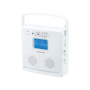 SAD-4958-W【税込】 コイズミ CDラジオ(ホワイト) KOIZUMI [SAD4958W]...:jism:11003730