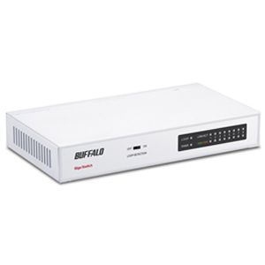 LSW5-GT-8NS/WH【税込】 バッファロー Giga対応 スイッチングHub 8ポート（ホワイト） 金属筐体/電源内蔵モデル [LSW5GT8NSWH]... ランキングお取り寄せ