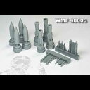 1/48 ドイツ空軍/ポルトガル軍用アルファジェット MATRA25ED爆弾(爆弾x4、キャリアーx2)【WMMF4800...