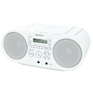 ZS-S40-W【税込】 ソニー CDラジオ(ホワイト) SONY [ZSS40W]【返品…...:jism:11103075
