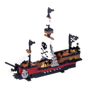 nanoblock（ナノブロック）海賊船【NBM-011】 カワダ