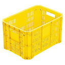 MB20F Y 岐阜プラスチック工業 MB型メッシュコンテナー 45L(黄)