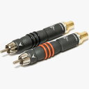 RCA AMPTCh nCtBfBeBP[u }Ol`bNA v^[ Magnetic Adapters AiO(RCA)M̏o͑ Avt p (L+R)21g High Fidelity Cables