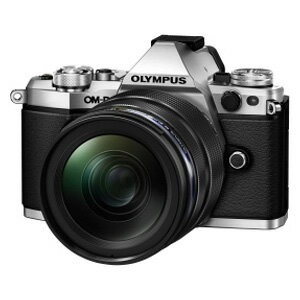 E-M5-MK2-1240K(SLV) オリンパス ミラーレス一眼カメラ「OM-D E-M5 MarkII」12-40mm F2.8レンズキット（シルバー）