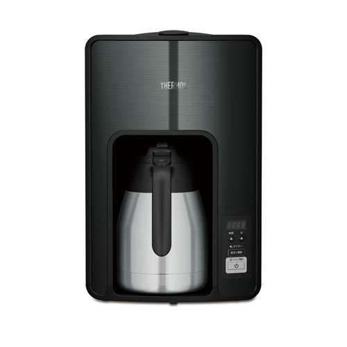 ECH-1001-BK サーモス コーヒーメーカー　ブラック THERMOS　真空断熱ポットコーヒーメーカー [ECH1001BK]