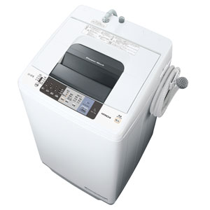 NW-70A-W【税込】 日立 7.0kg 全自動洗濯機　ピュアホワイト HITACHI …...:jism:11550942