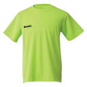 NT-NX2062-41-L【税込】 ニッタク 卓球用Tシャツ(男女兼用・ジュニア)(ライトグリーン・Lサイズ) Nittaku ドライ Tシャツ