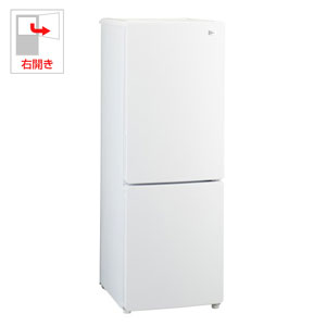 （標準設置料込）JR-NF173A-W ハイアール 173L 2ドア冷蔵庫（ホワイト）【右開き】 Haier Global Series