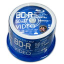 VVVBR25JP50 HIDISC 6倍速対応BD-R 50枚パック 25GB ホワイトプリンタブル ハイディスク