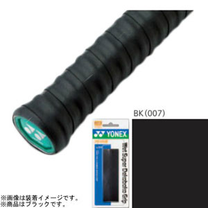 YONEX AC104 007 ヨネックス ウェットスーパーデコボコグリップ　1本入（ブラック・幅28mm×長さ1020mm×厚さ0.6〜2.6mm） YONEXの画像