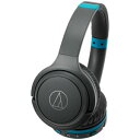 ATH-S200BT GBL ¥ª¡¼¥Ç¥£¥ª¥Æ¥¯¥Ë¥« BluetoothÂбþ¥ï¥¤¥ä¥ì¥¹¥Ø¥Ã¥É¥Û¥ó¡Ê¥°¥ì¡¼¥Ö¥ë¡¼¡Ë audio-technica