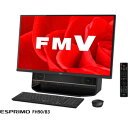 FMVF90B3B 富士通 27型 デスクトップパソコンFMV ESPRIMO FH90/B3 オーシャンブラック （Office Home＆Business Premium プラス Office 365） [FMVF90B3B]【返品種別A】