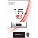 HDUF124S16G3 HIDISC USB3.0対応 フラッシュメモリ 16GB(シルバー)