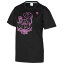 CB381301-1900-O コンバース Season-WOMEN'S ウイメンズプリントTシャツ(ブラック・サイズ:O) CONVERSE