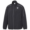 CB281502S-1900-XO コンバース STAFF WEAR フルジップストレッチジャケット(ブラック・サイズ:XO) CONVERSE