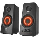 21202 TRUST USB接続ステレオゲーミングスピーカー トラスト GXT 608 Illuminated 2.0 Speaker Set