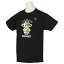 CB481305-1943-150 コンバース Season-MINI ジュニアプリントTシャツ(ブラック/ケリー・サイズ:150) CONVERSE