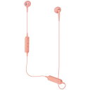 ATH-C200BT-PK オーディオテクニカ Bluetooth対応ダイナミックセミオープン型イヤホン(ピンク) audio-technica