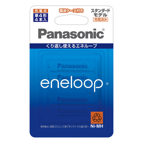 BK-4MCC 4C pi\jbN jbPfdr P4` 4{  Panasonic eneloop X^ [hf [BK4MCC4C]