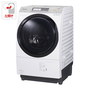 （標準設置料込）NA-VX7900L-W パナソニック 10.0kg ドラム式洗濯乾燥機【左開き】クリスタルホワイト Panasonic 泡洗浄W