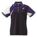 YO 20434 019 O ヨネックス テニス・バドミントン ウェア(レディース)(ネイビーブルー・サイズ:O) YONEX ウィメンズゲームシャツ