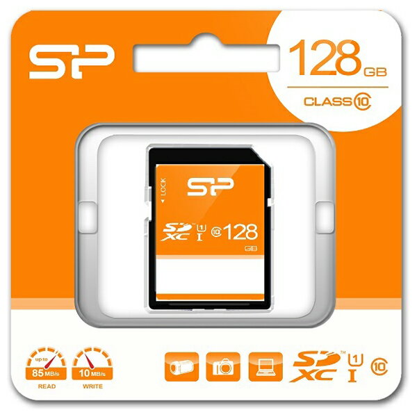 SP-SDXC128GB10 シリコンパワー SD