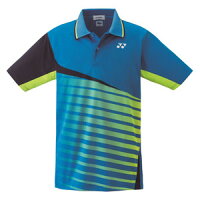 YO 10253 506 S ヨネックス テニス・バドミントン ウェア（メンズ/ユニ）（インフィニットブルー・サイズ：S） YONEX ユニポロシャツの画像