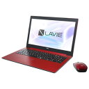 PC-NS600MAR NEC 15.6型ノートパソコン LAVIE Note Standard NS600/MA(カームレッド) 【2019年春モデル】Ryzen 7/メモリ 4GB/SSD 256GB/Office H&B 2019