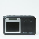YTM-RTV200-B キュリオム 手回し充電ワンセグTV/ラジオ(ブラック) QRIOM