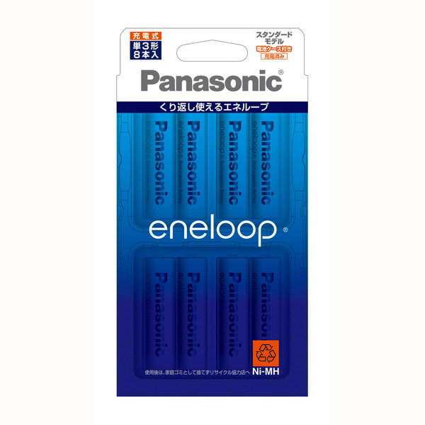 BK-3MCC 8C pi\jbN jbPfdr P3` 8{  Panasonic eneloop X^ [hf [BK3MCC8C]