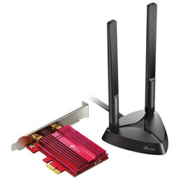 TP-Link（ティーピーリンク） <strong>AX3000</strong> Wi-Fi 6(2402Mbps+574Mbps) Bluetooth 5.2 PCIeアダプター ARCHER TX3000E