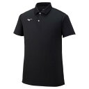32MA9670092XS ミズノ ユニセックス ポロシャツ(ブラック・サイズ:2XS) MIZUNO