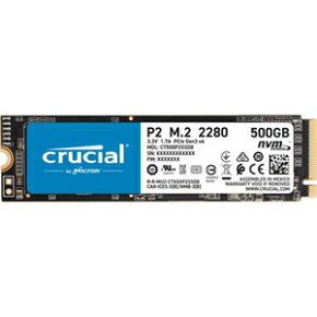 CT500P2SSD8JP Crucial（クルーシャル） Crucial M.2 2280 NVMe PCIe Gen3x4 SSD P2シリーズ 500GB