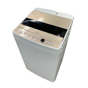（標準設置料込）洗濯機　一人暮らし　5.5kg JW-C55D-N ハイアール 5.5kg 全自動洗濯機　シャンパンゴールド haier [JWC55DN]