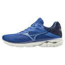 J1GD190330240 ミズノ ランニングシューズ(ブルー×ブルー×ホワイト・サイズ:24.0cm) MIZUNO ウエーブライダー23(ランニング) レディース